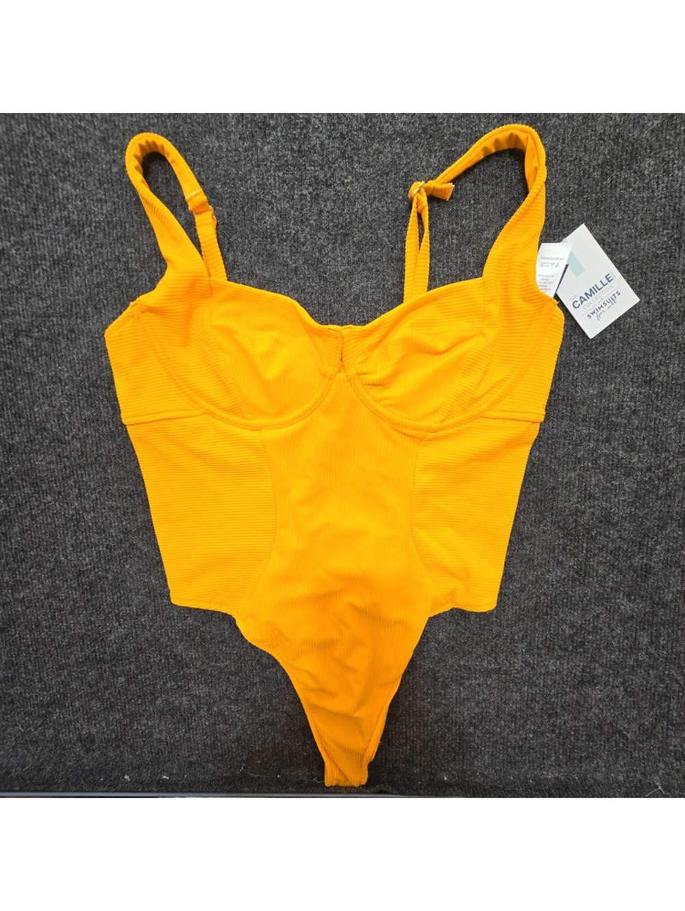 NWT Swimsuits For All The Camille Collection One Piece Underwire Swimsuit L New